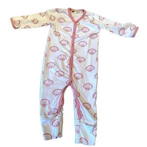 1159 Monica and Andy 5-9.Months  Organic Onesie  Romper